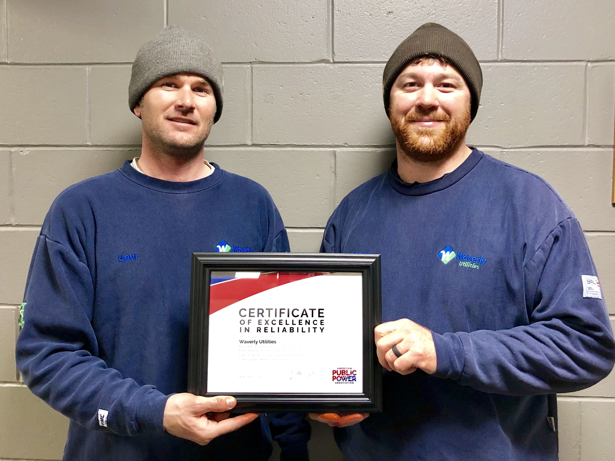 Waverly Utilities Honored with National Awards Waverly Utilities